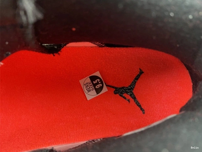 Bmlin Shoes White Infrared (2014) Jordan Retro 384664-123 6 0722